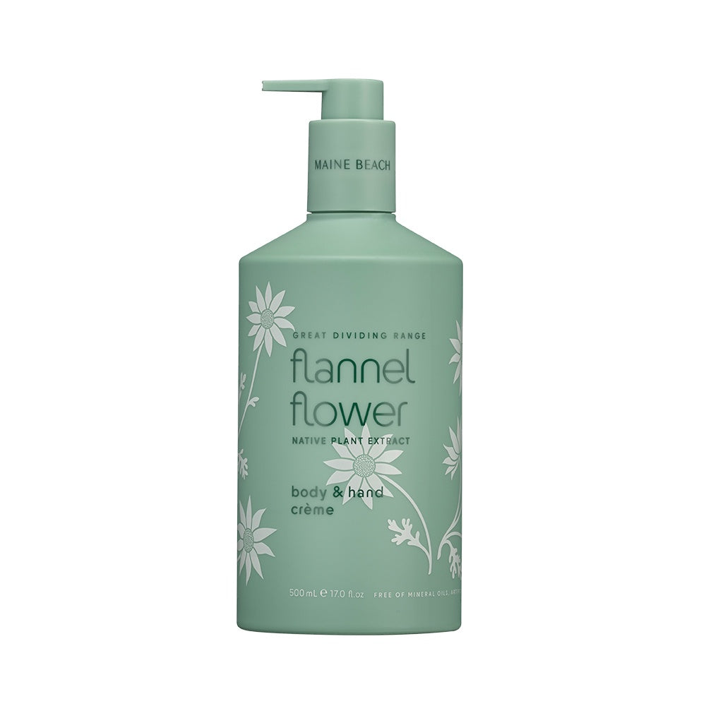 Flannel Flower Body & Hand Crème 500ml