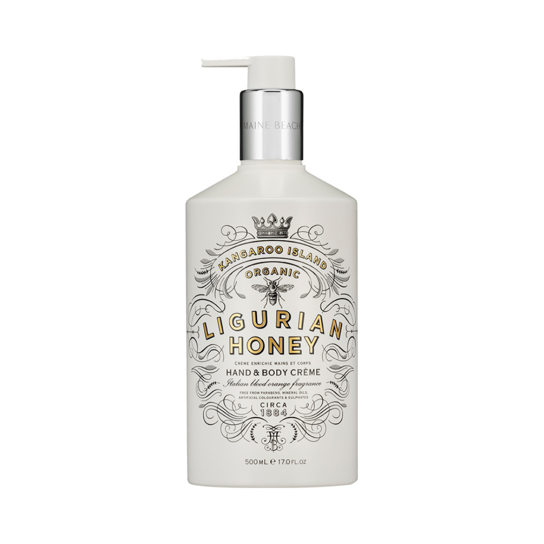 K.I. Ligurian Honey Body & Hand Crème 500ml