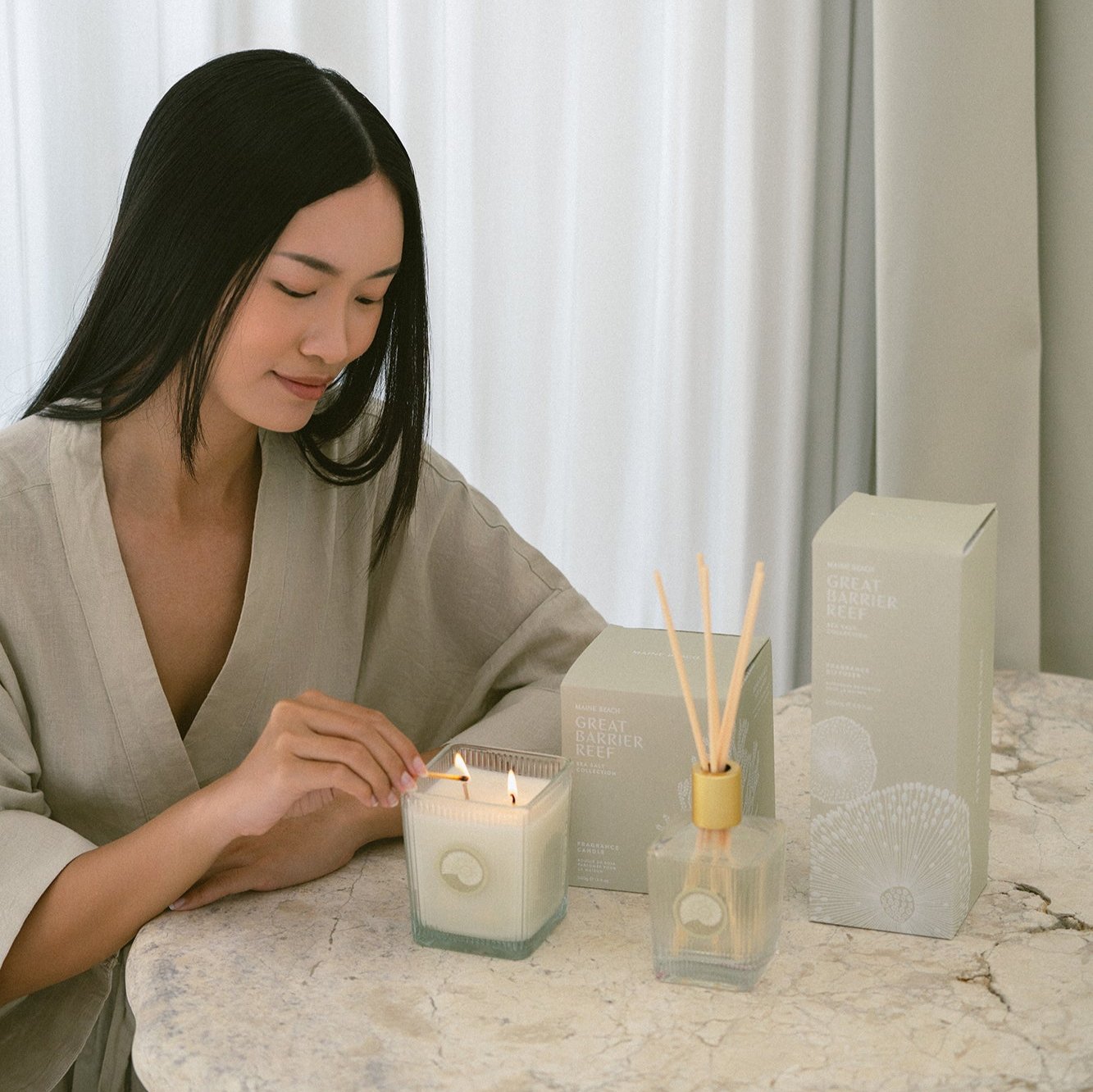 Great Barrier Reef Sea Salt Candle 380g