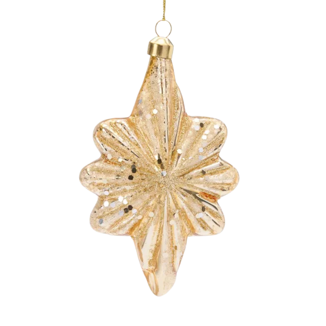 Gold Majestic Star Tree Decoration