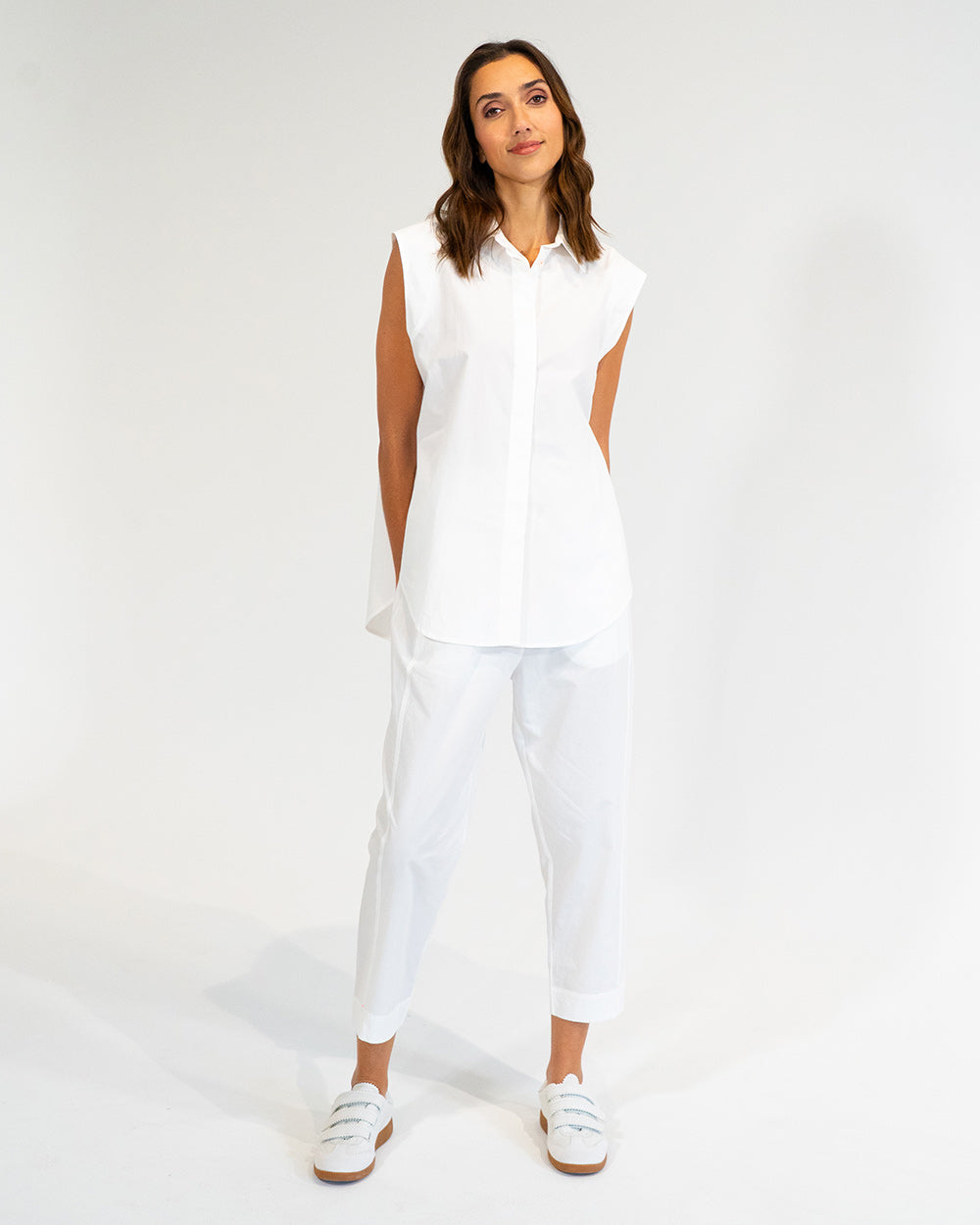 Byron Pant | White