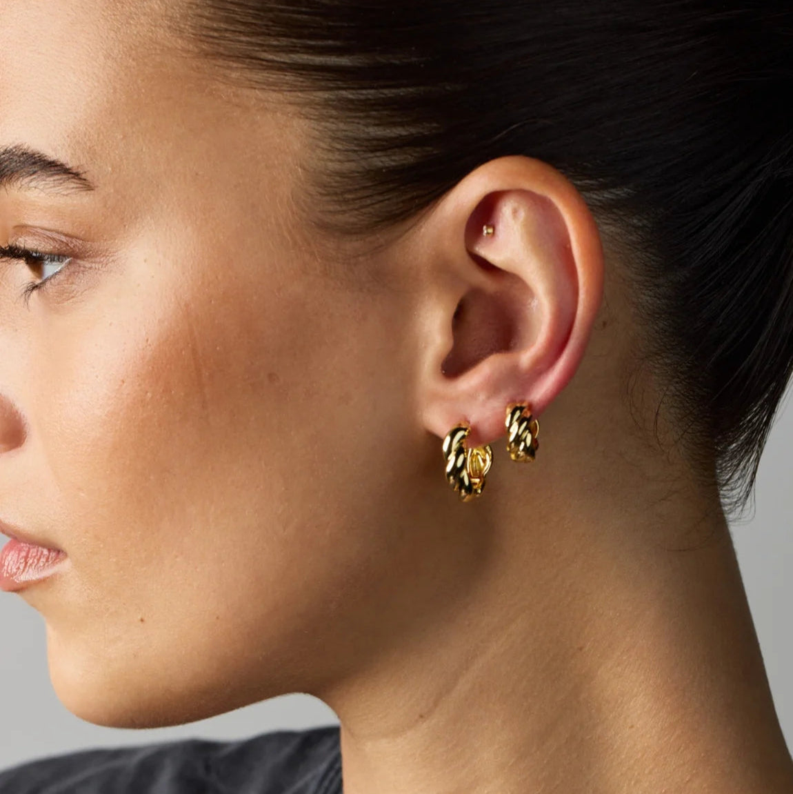 Maya Hoop | Gold