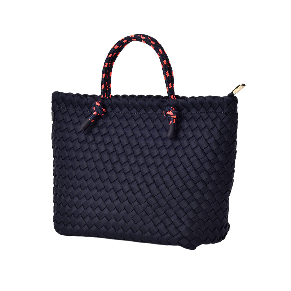 Michigan Tote | Navy Neo Plait