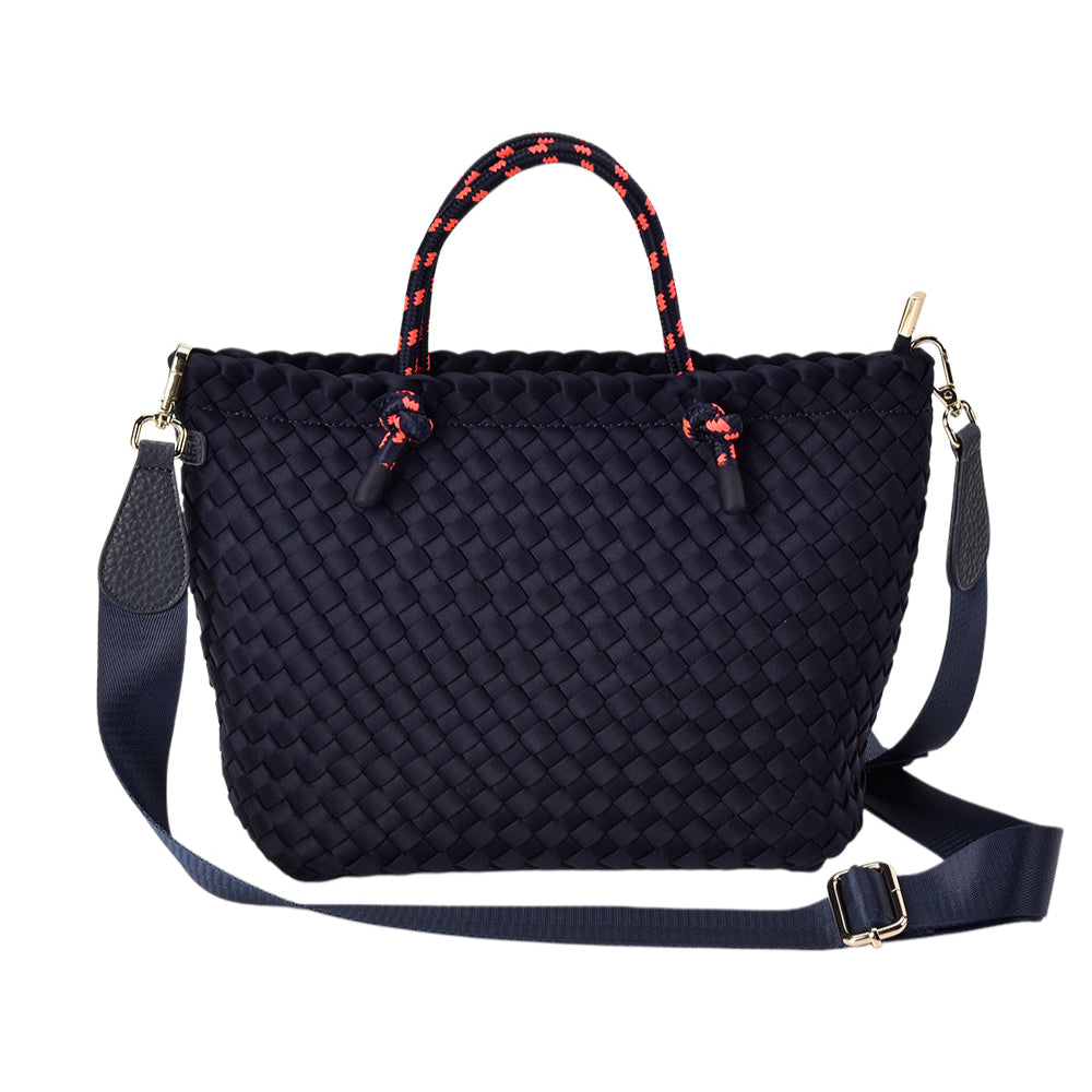 Michigan Tote | Navy Neo Plait
