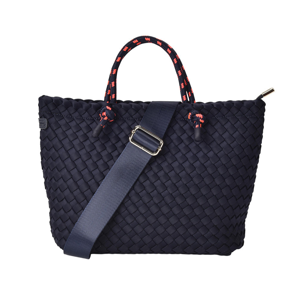 Michigan Tote | Navy Neo Plait