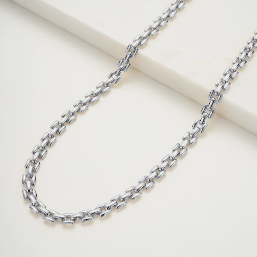 Millie Necklace | Silver