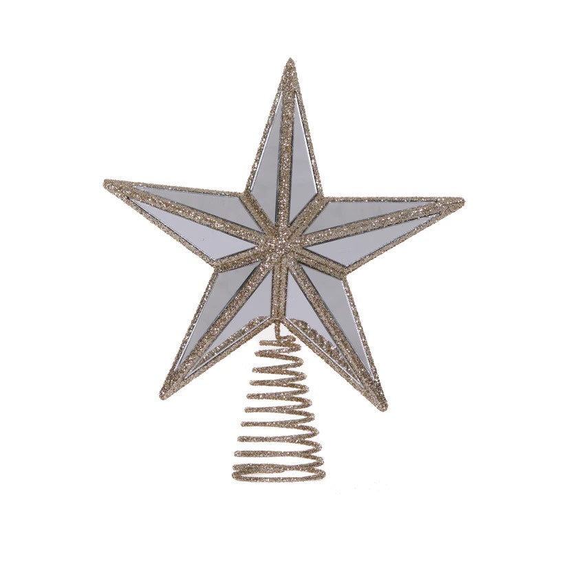 Mini 5 Point Mirrored Tree Topper