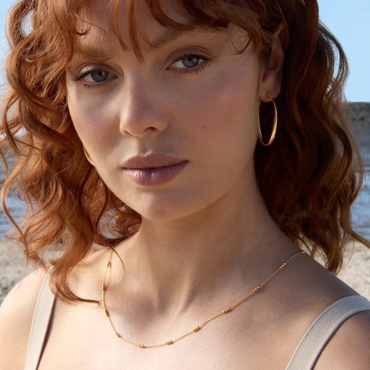 Halcyon Chain Necklace | Gold