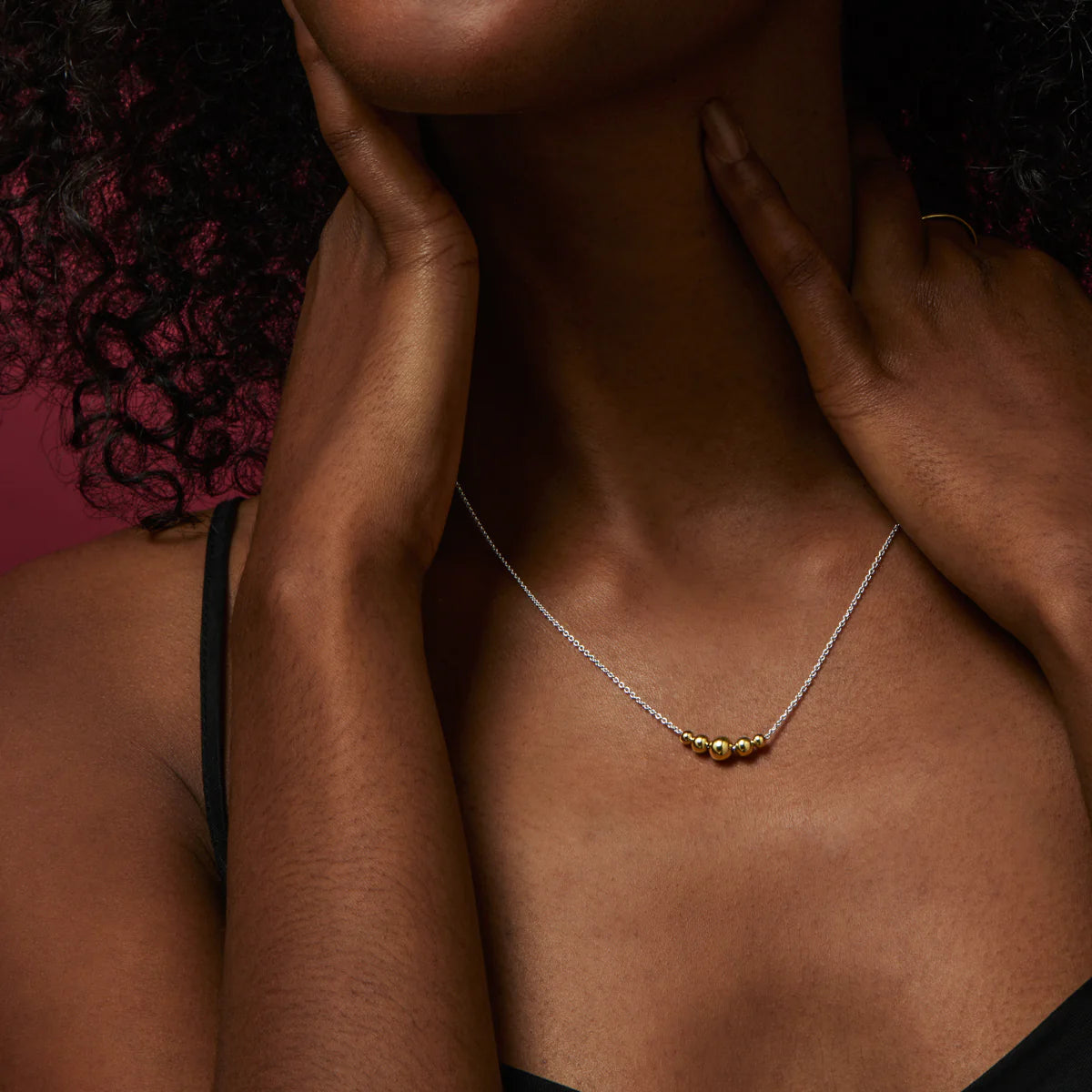Oliva Necklace | Gold