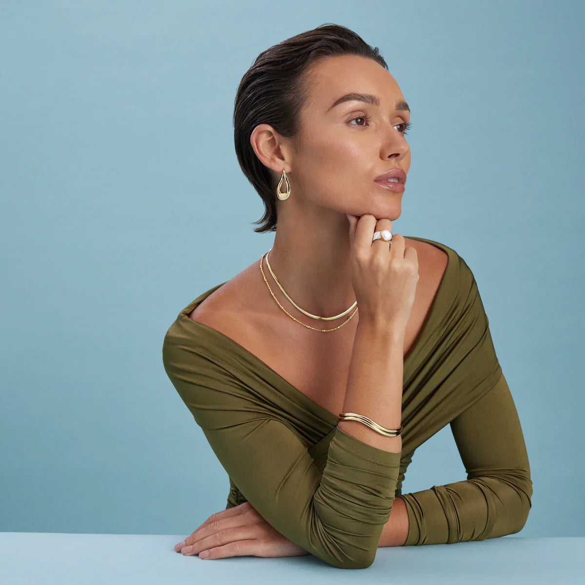 Cassiopeia Necklace | Gold