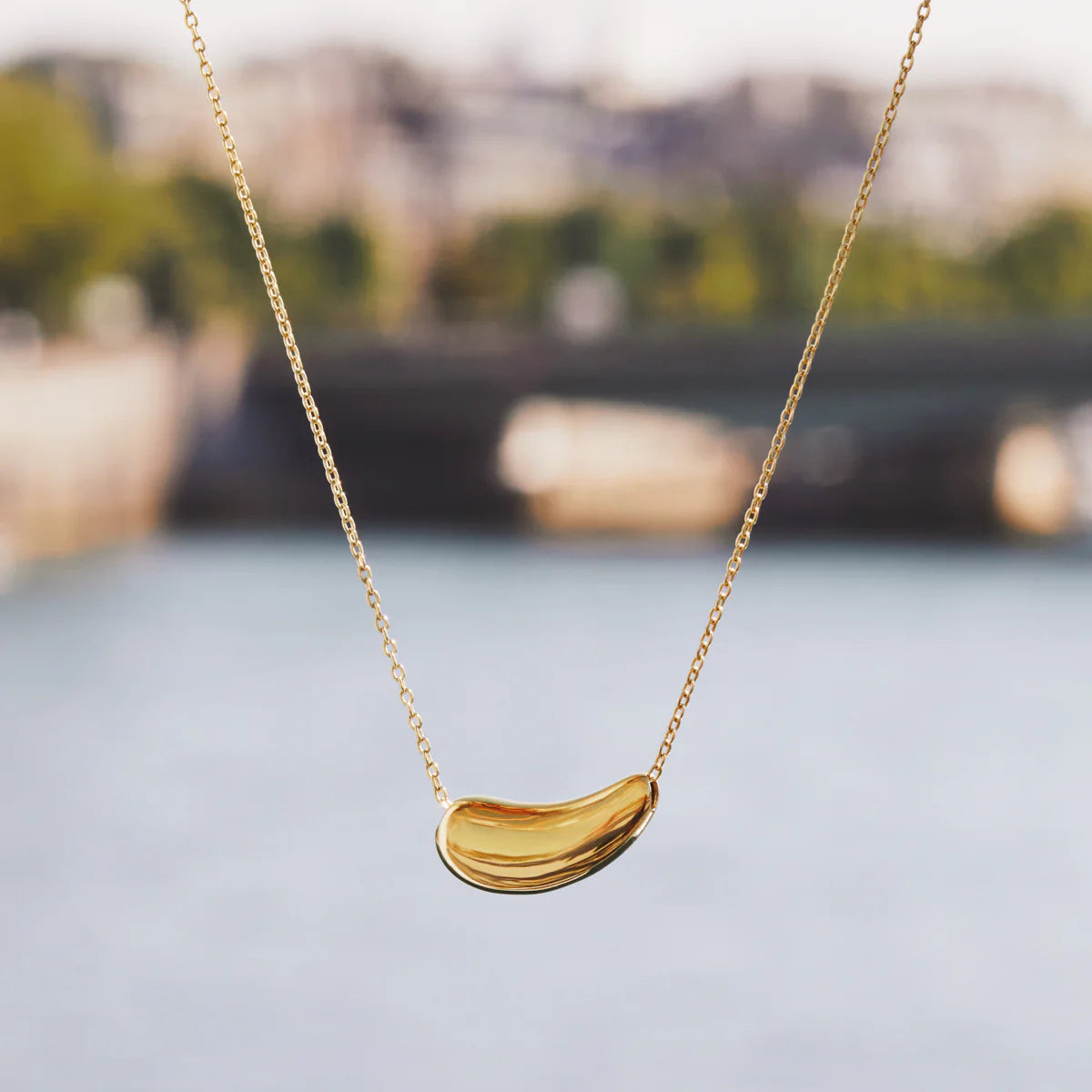 La Muse Necklace | Gold
