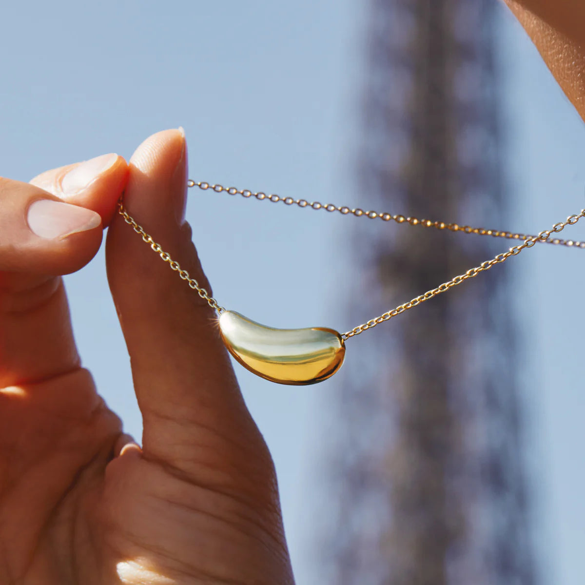 La Muse Necklace | Gold