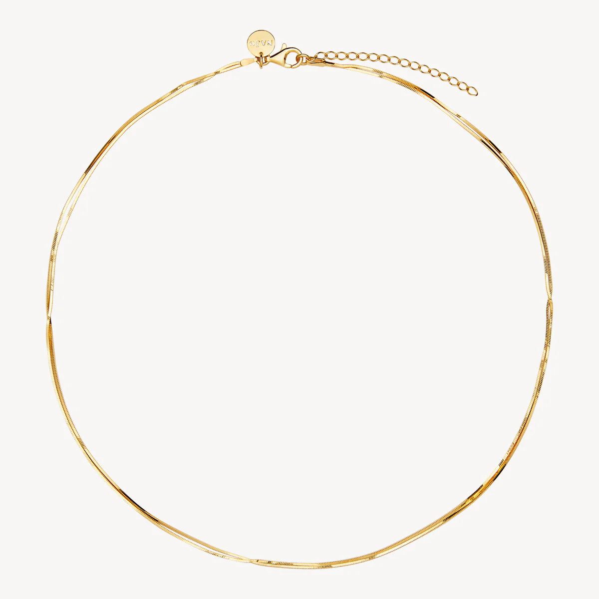 Mirage Double Chain Necklace | Gold