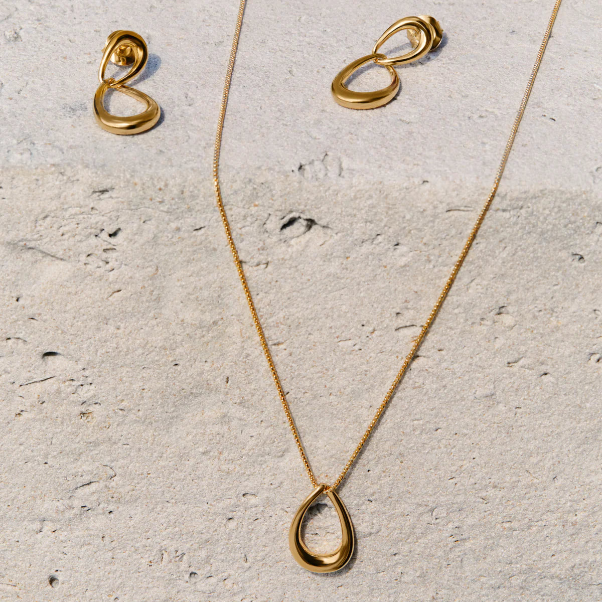 Vivante Drops (Grande) | Large | Gold