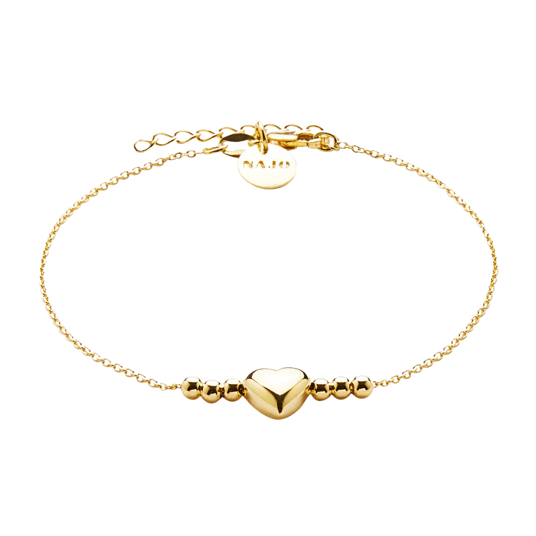 Amore Charm Bracelet | Gold