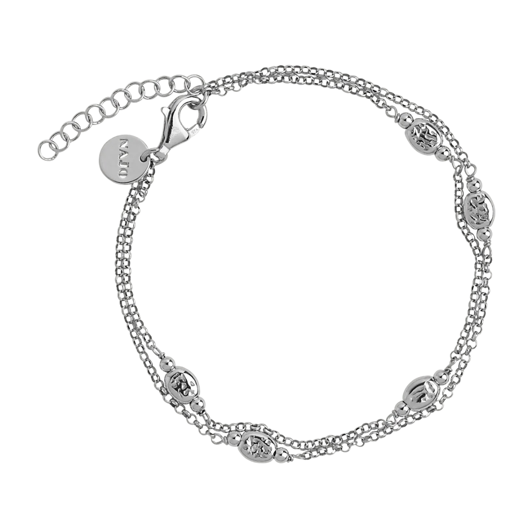 Volare Layered Bracelet | Silver