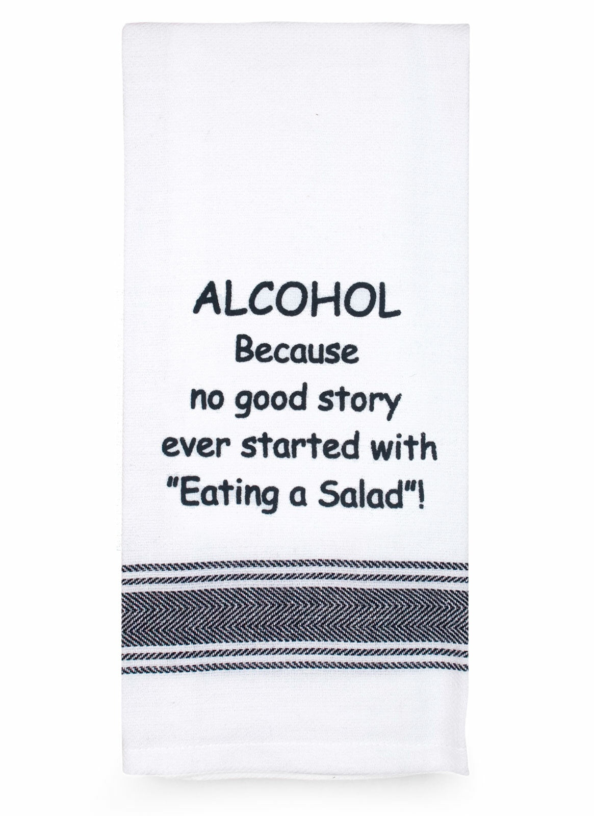 'No Good Story' Tea Towel