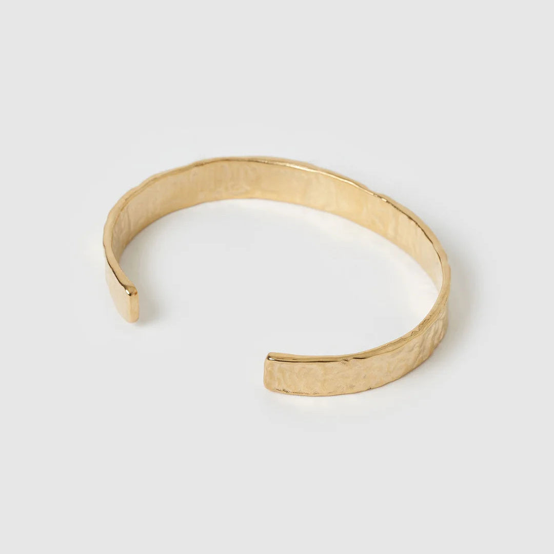 Olivia Cuff Bracelet | Gold