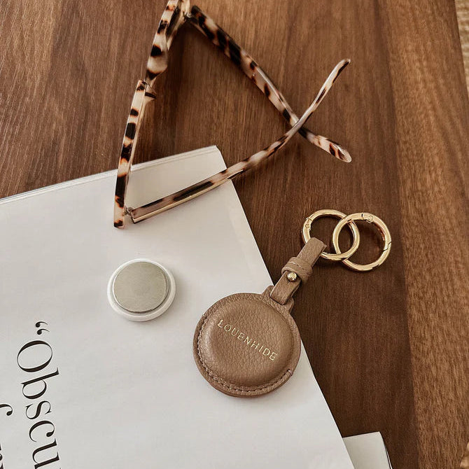 Opal Airtag Case | Mocha