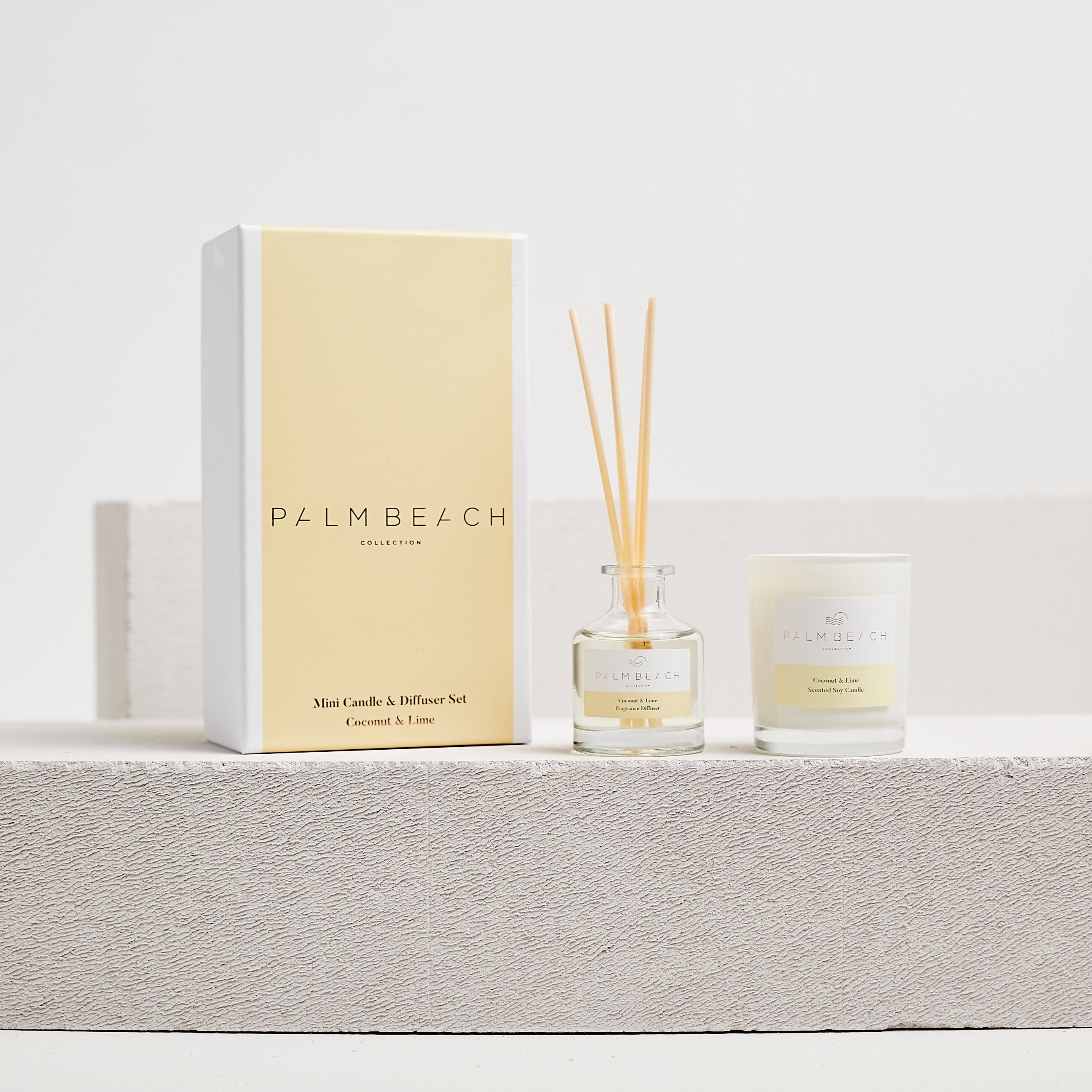 Coconut & Lime Mini Candle & Diffuser Pack