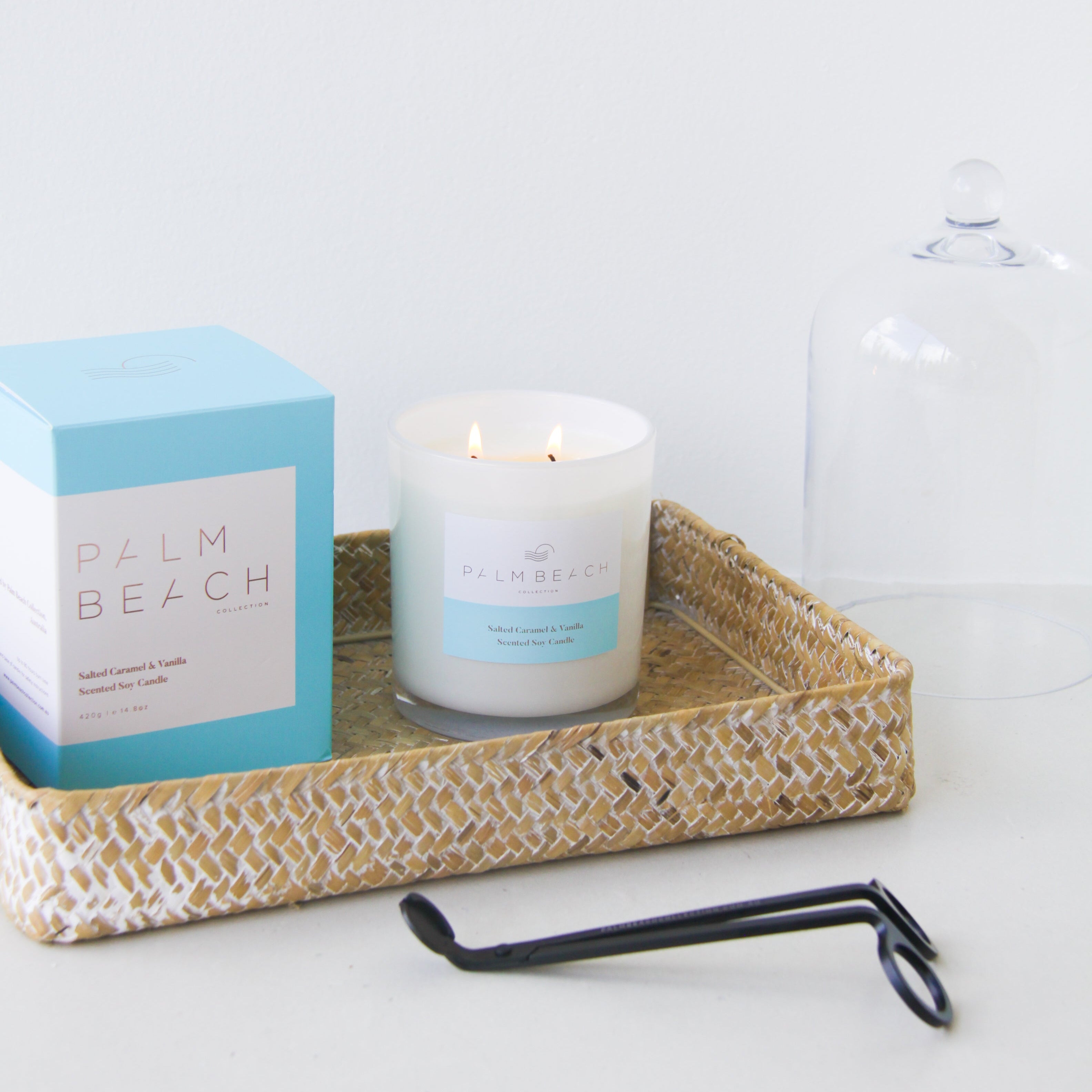 Salted Caramel & Vanilla Candle 420g