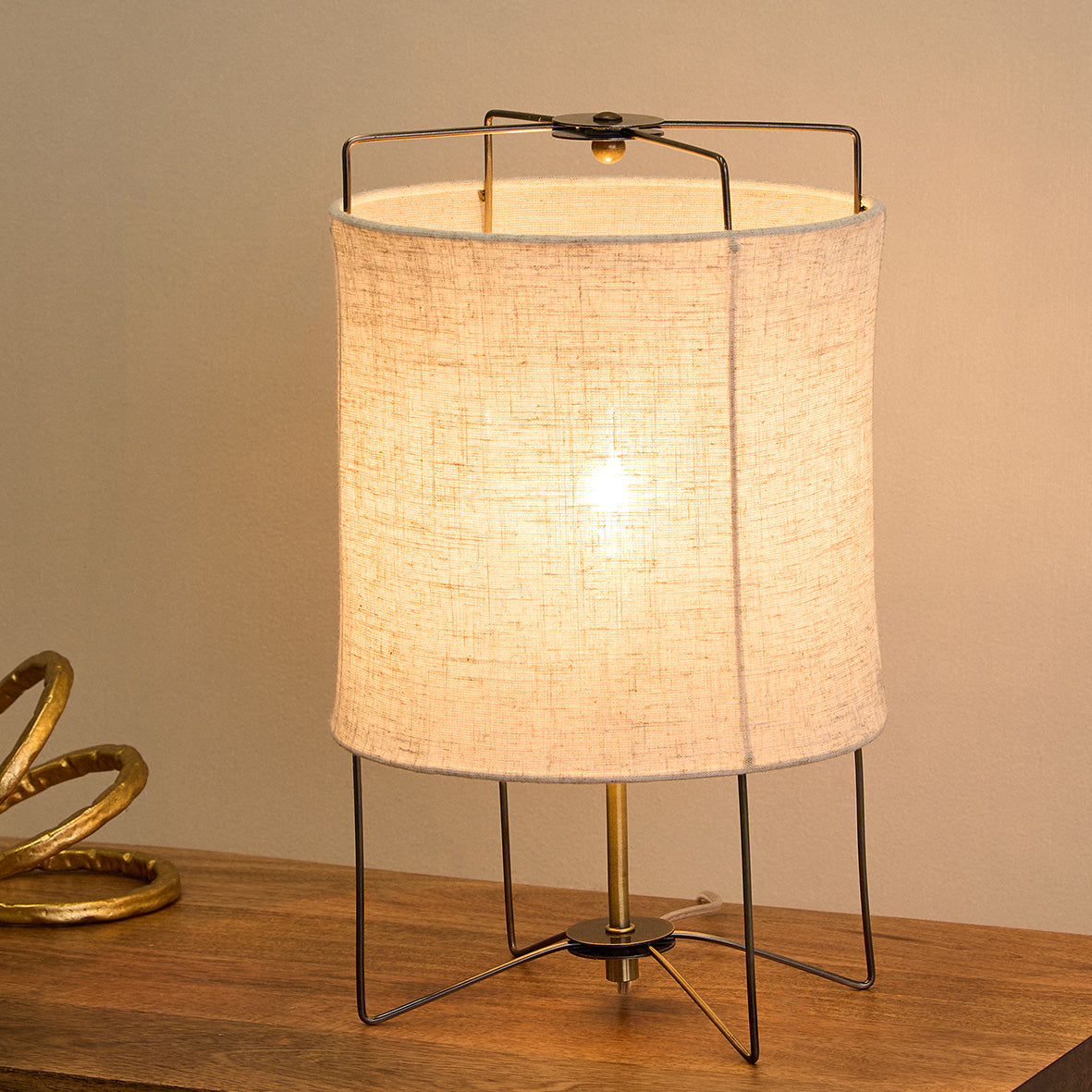 Paden Linen Table Lamp