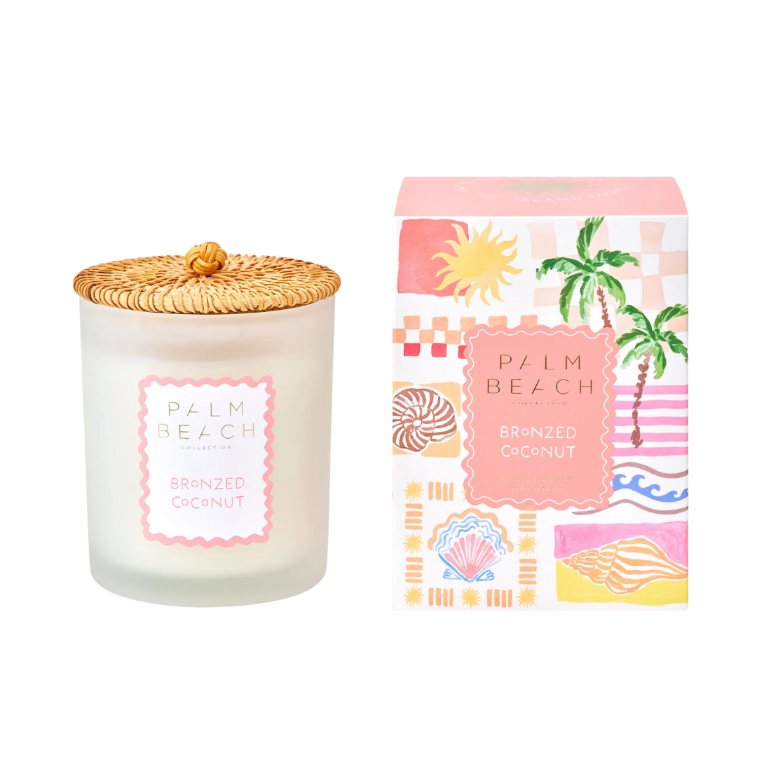 Bronzed Coconut Candle 420g
