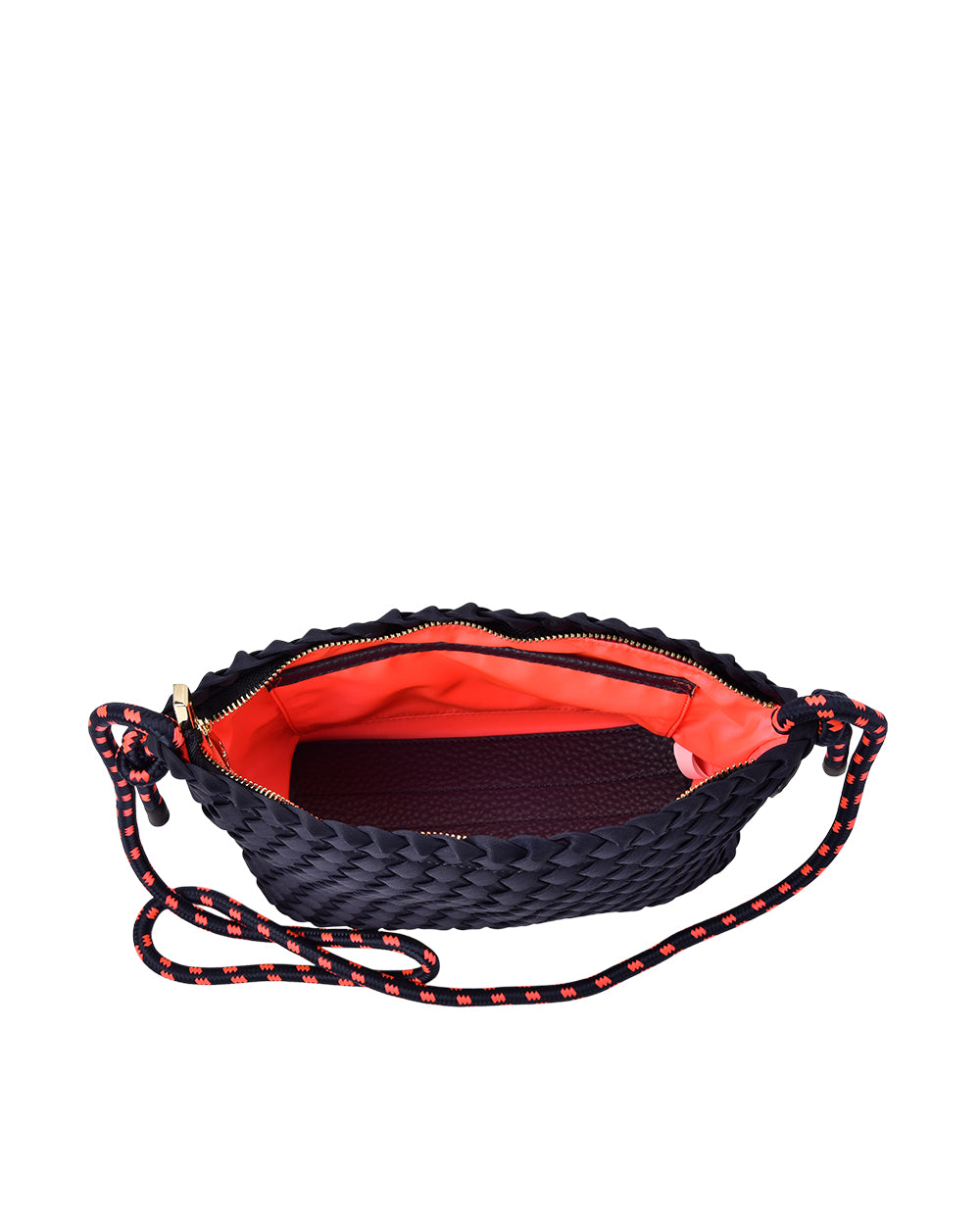 Panama Xbody Bag | Navy Neo Plait