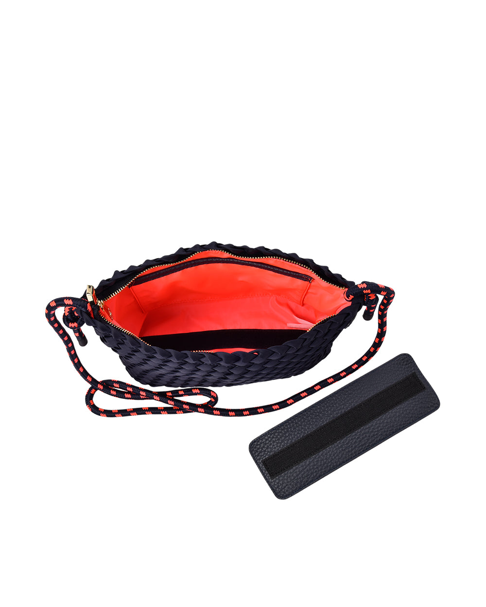 Panama Xbody Bag | Navy Neo Plait