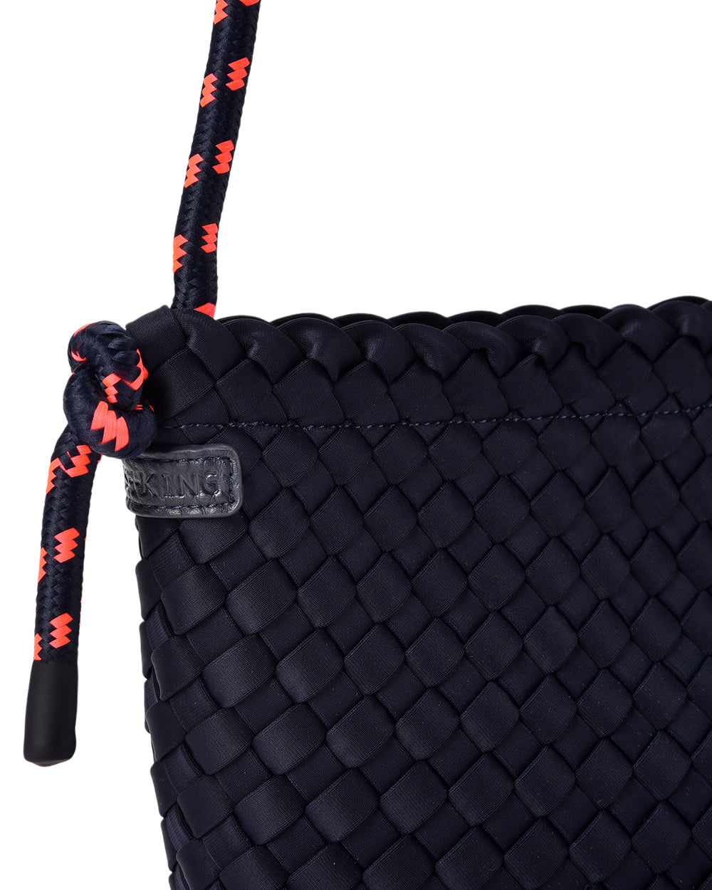 Panama Xbody Bag | Navy Neo Plait