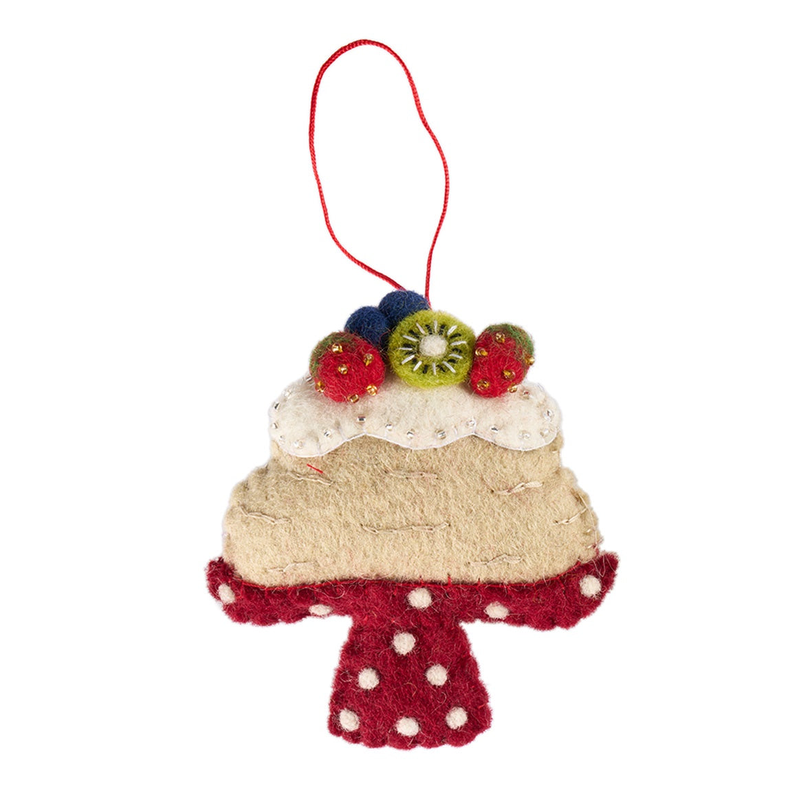 Pavlova Felt Christmas Ornament