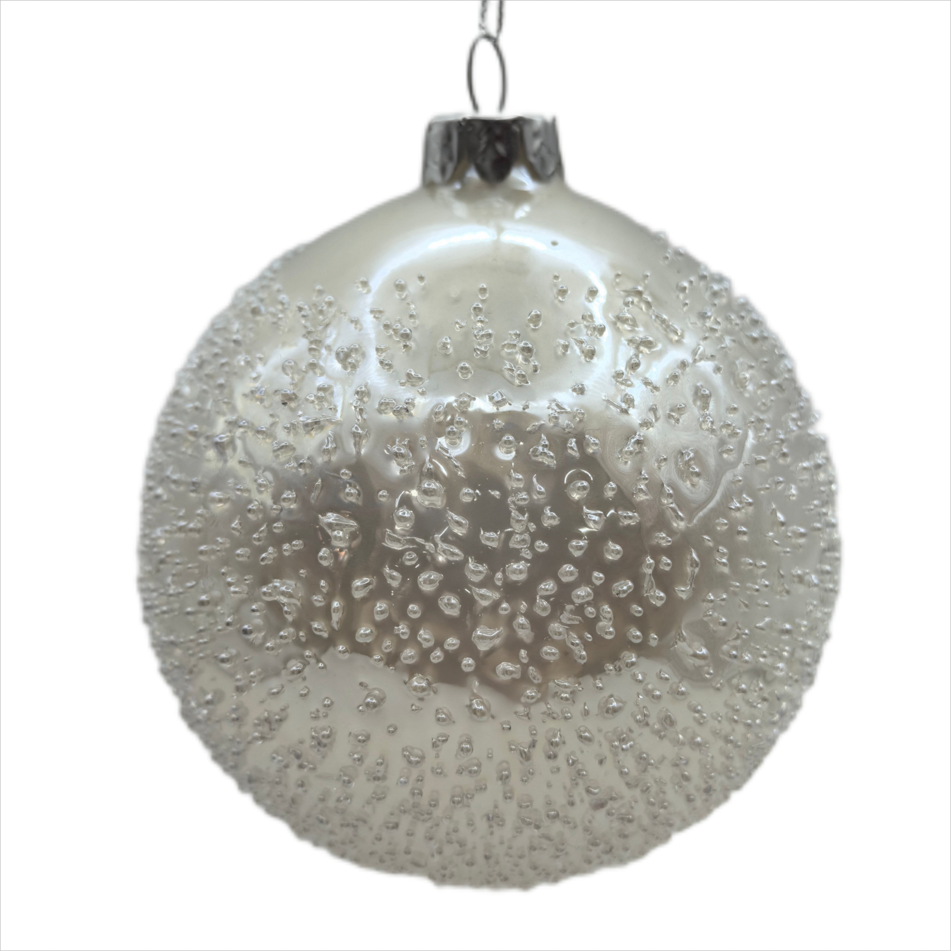 Pearl Glass Bauble