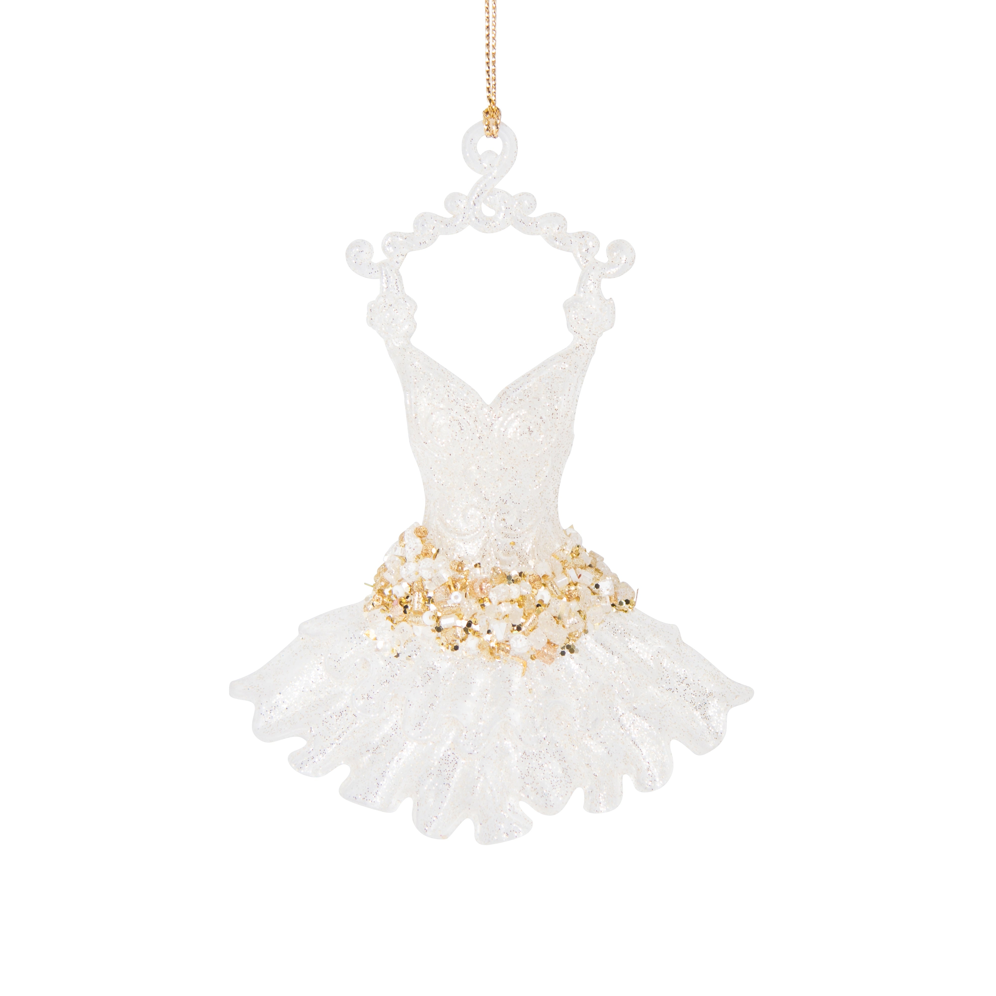 Pearl Gold Hanging Ballet Dress