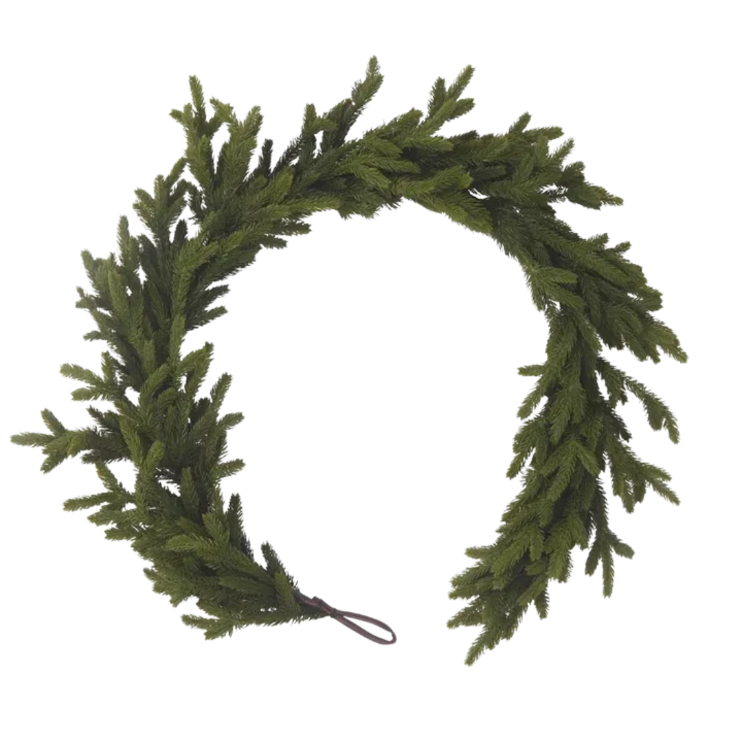 Green Pine Needle Garland