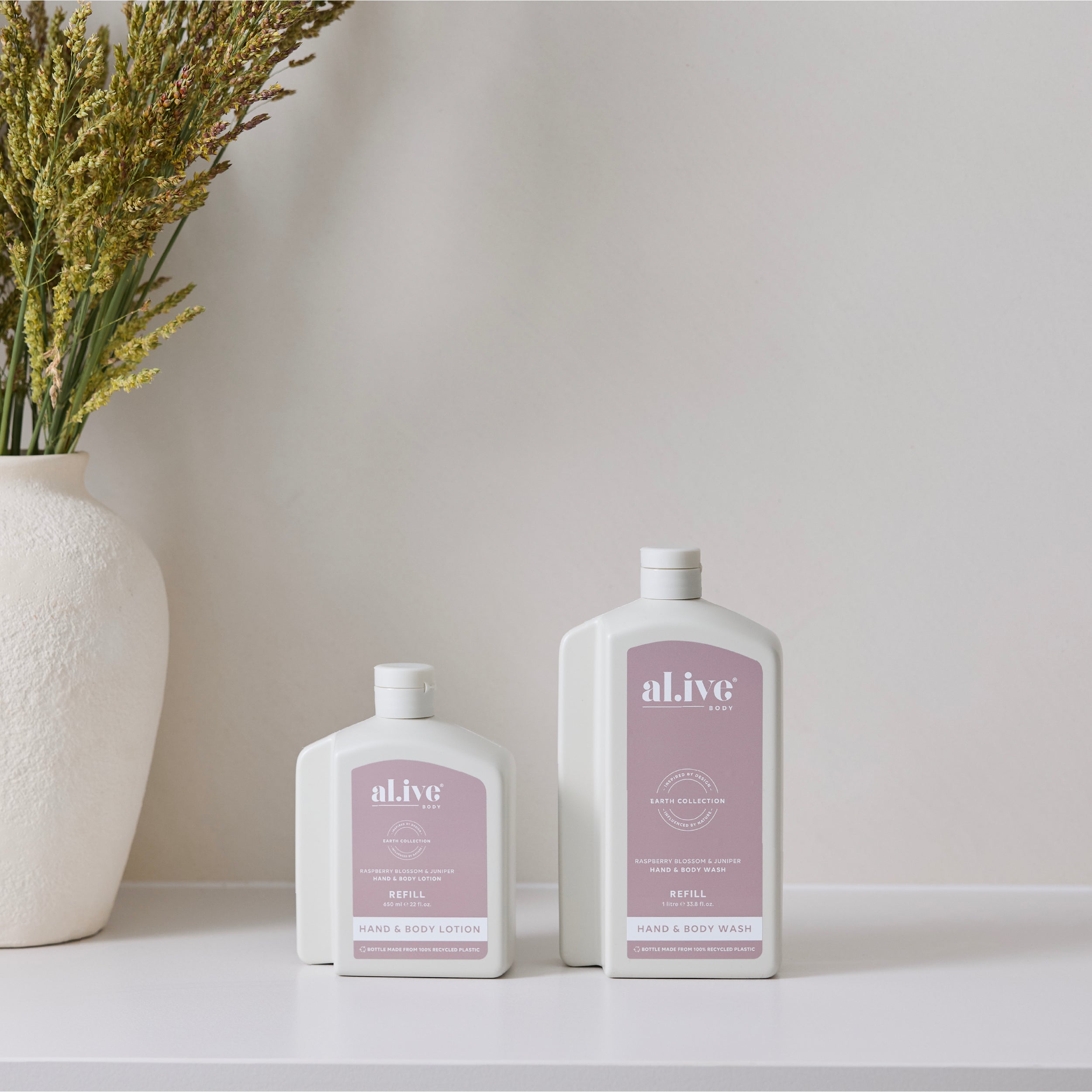 Raspberry Blossom & Juniper 1L Wash Refill