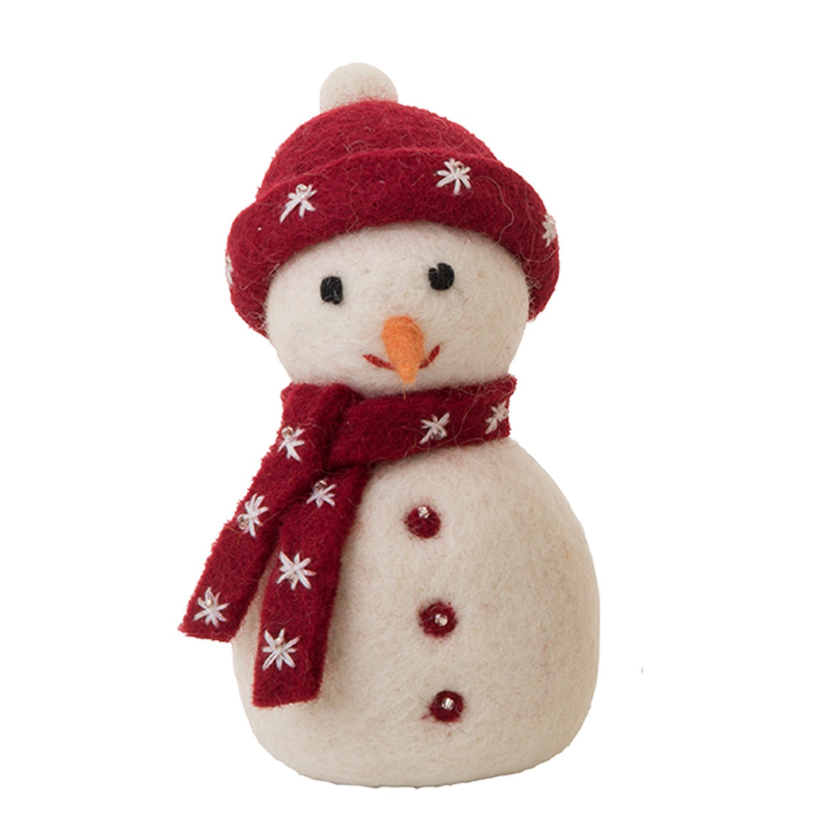 Red Ball Snowman
