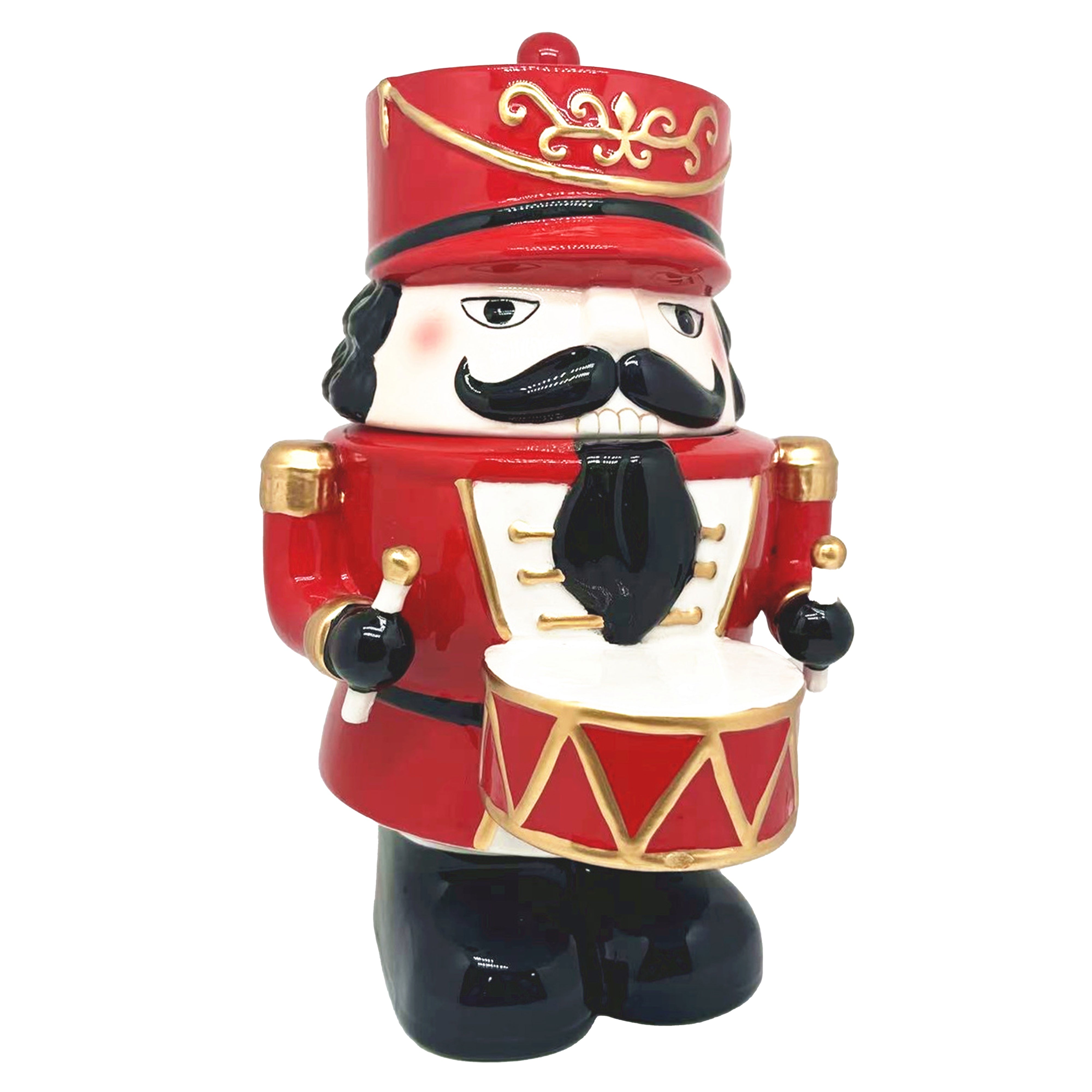 Red Nutcracker Jar | Large