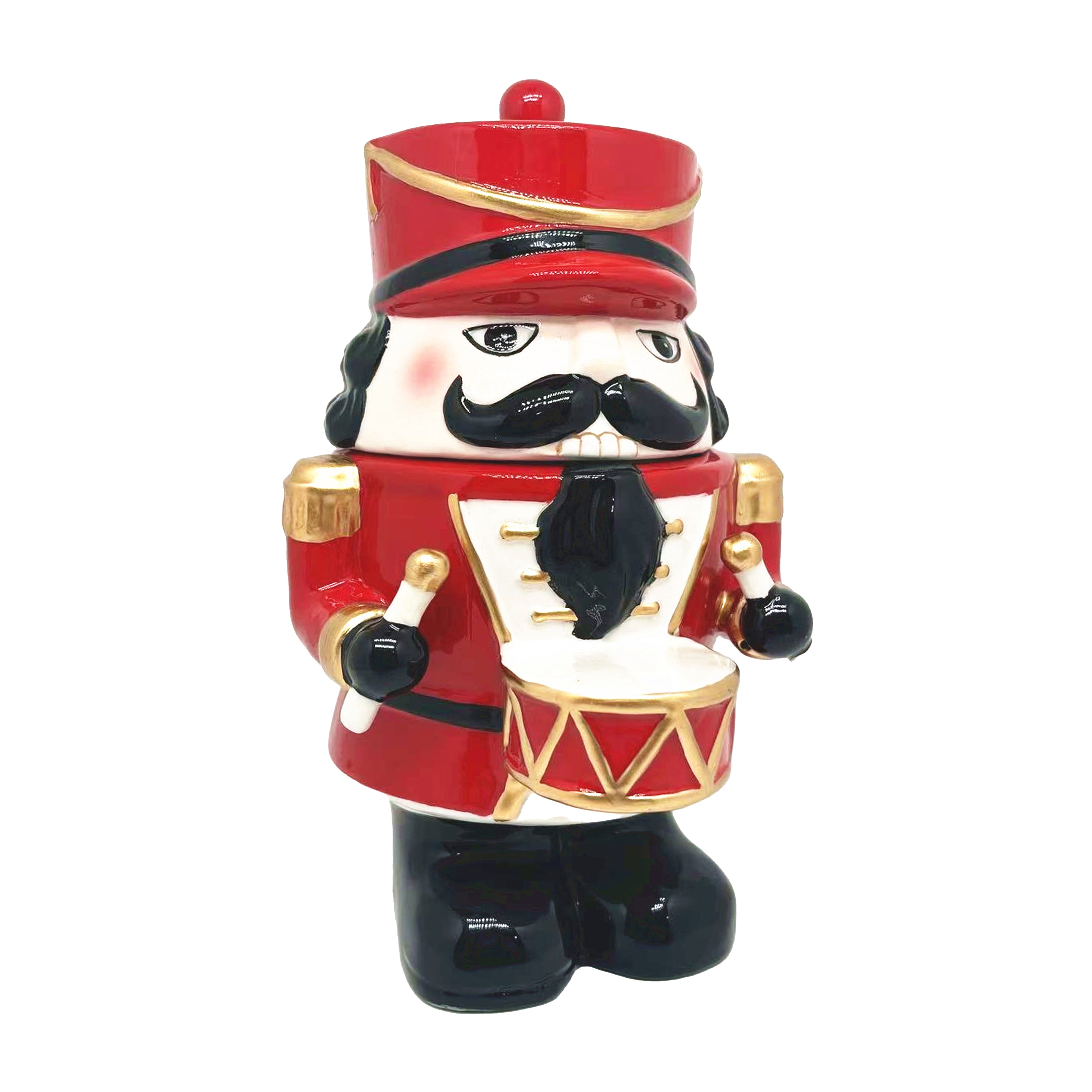 Red Nutcracker Jar | Small
