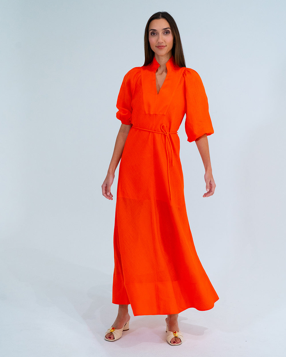 River Dress | Tangerine