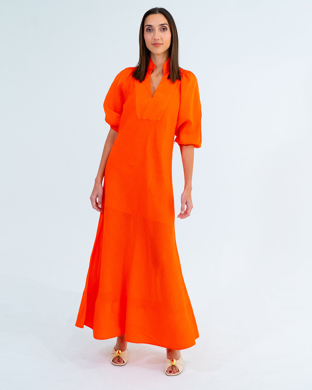 River Dress | Tangerine