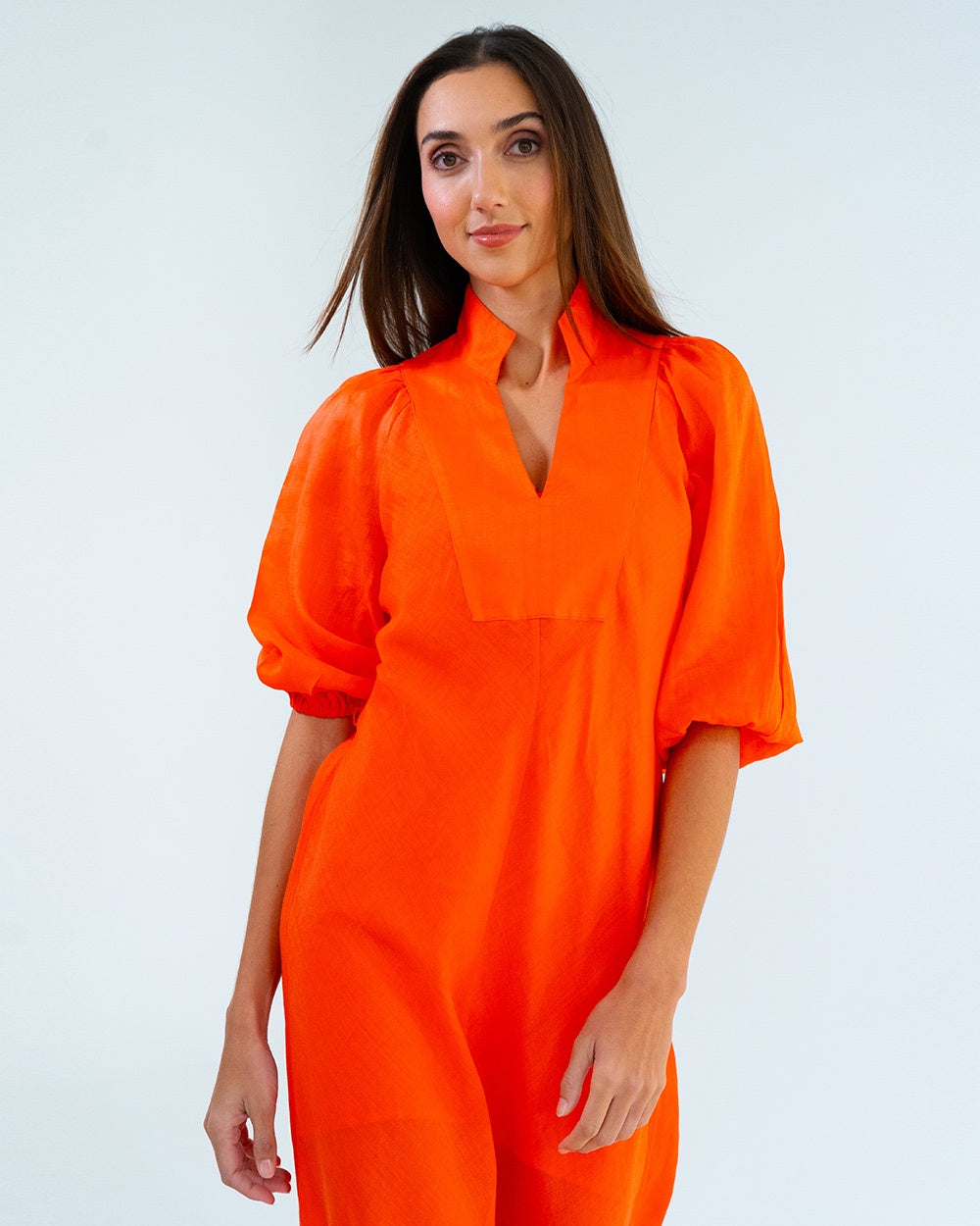River Dress | Tangerine