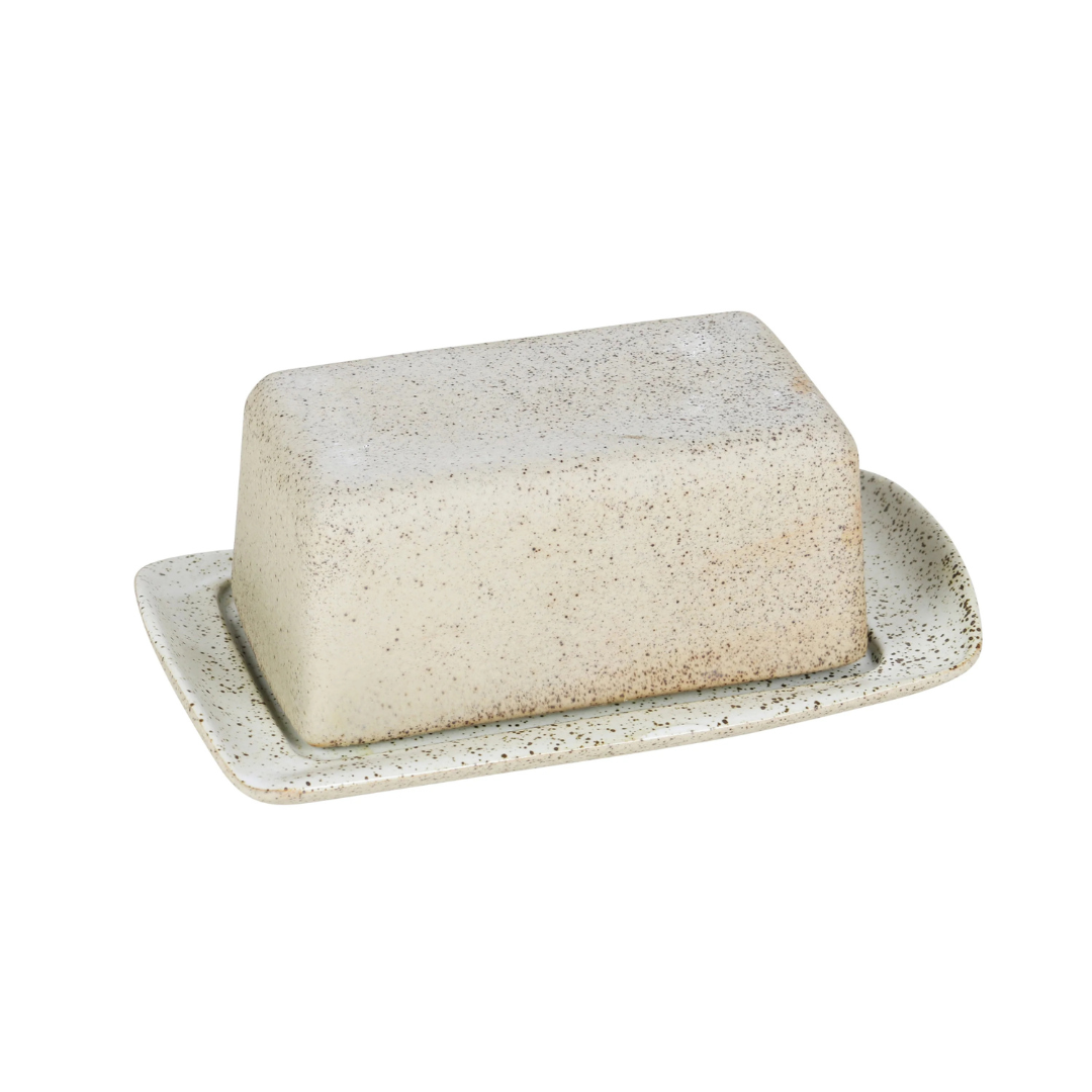 Butter Dish | White Garden to Table
