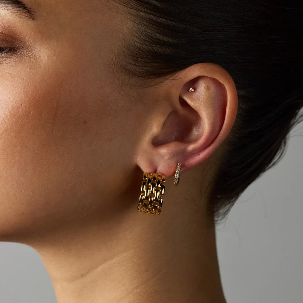 Rosie Hoops | Gold