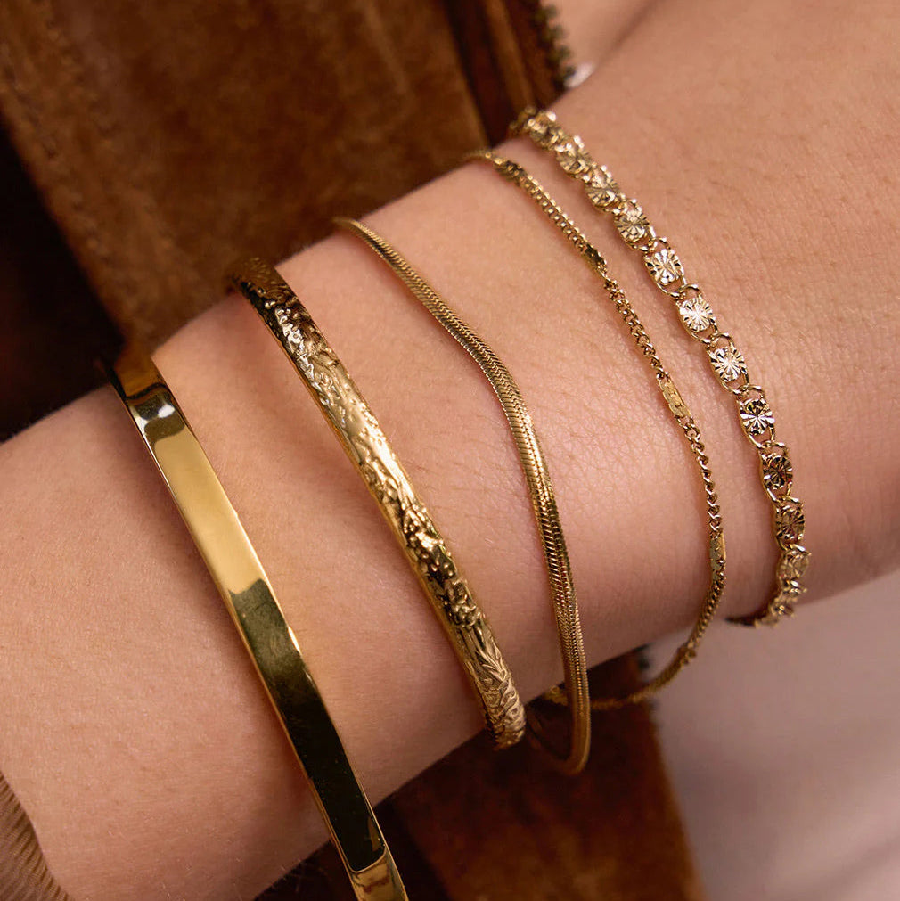 Dragon Chain Bracelet | Gold