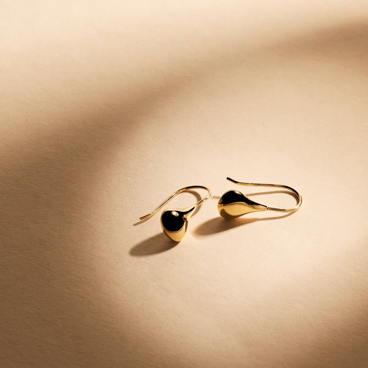 Baby Tears Earrings | Gold