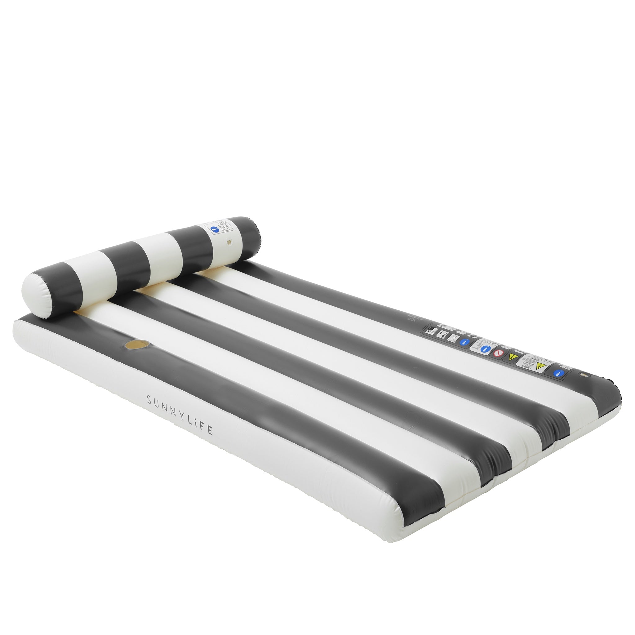 Luxe Lilo Black Stripe