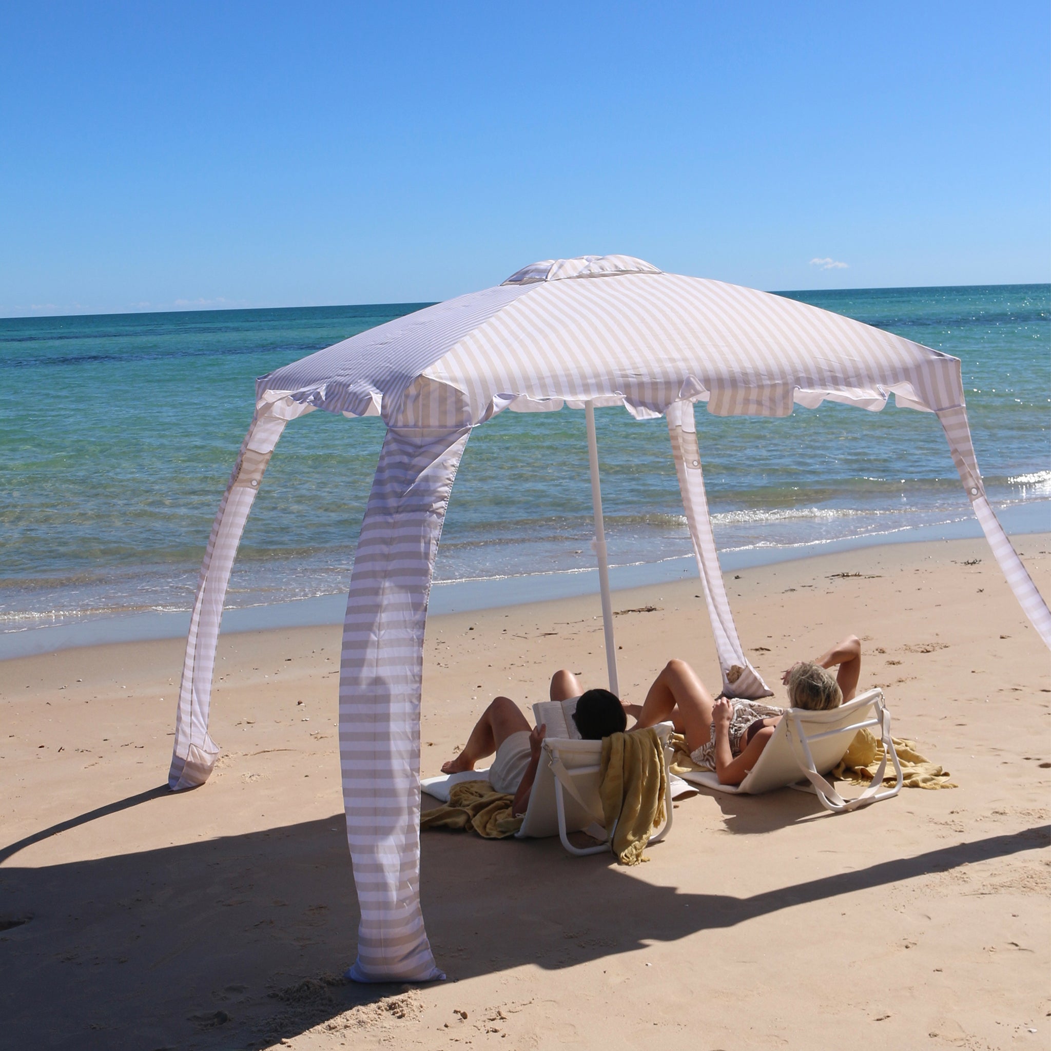 Beach Cabana Casa Stripe