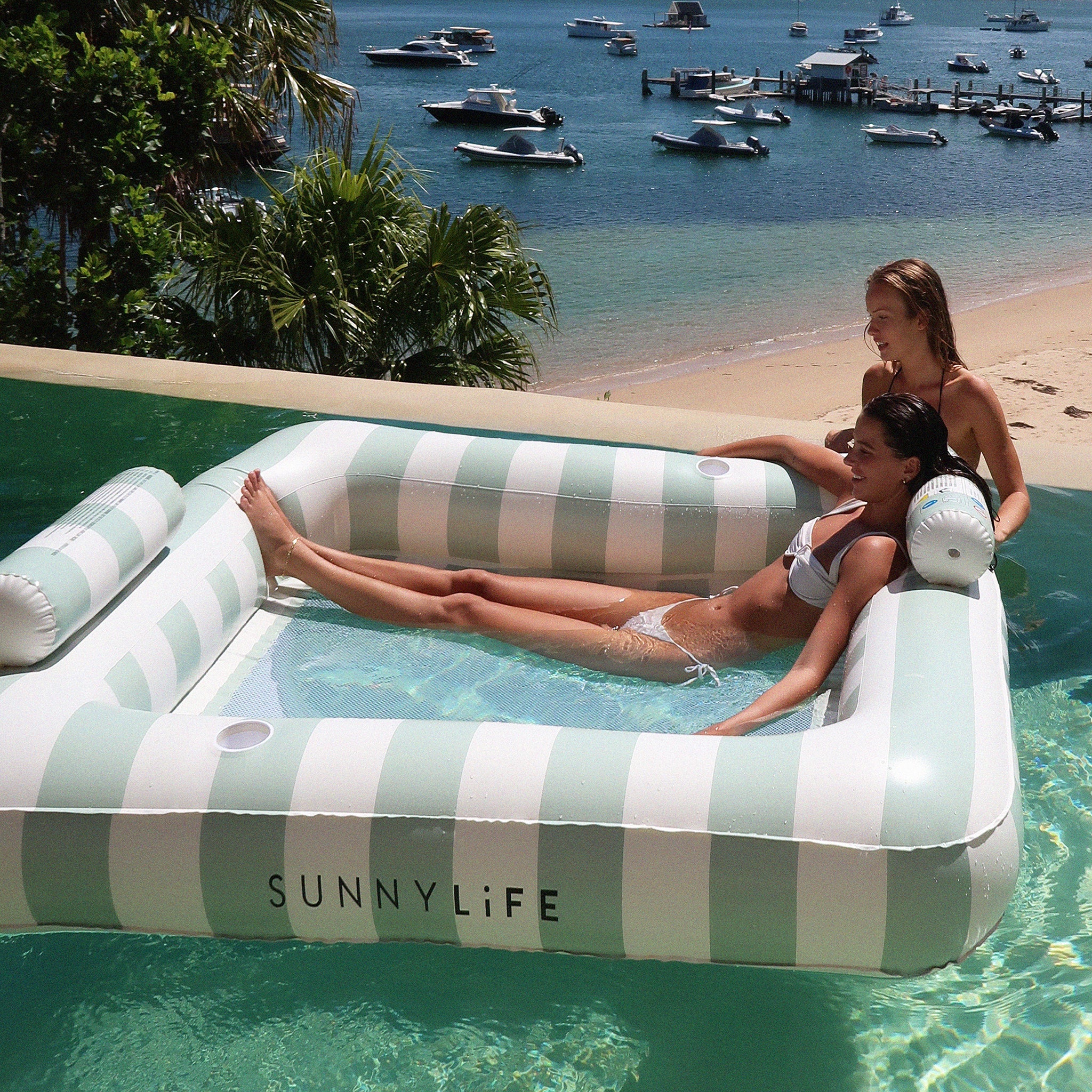 Deluxe Twin Hammock The Vacay Soft Olive