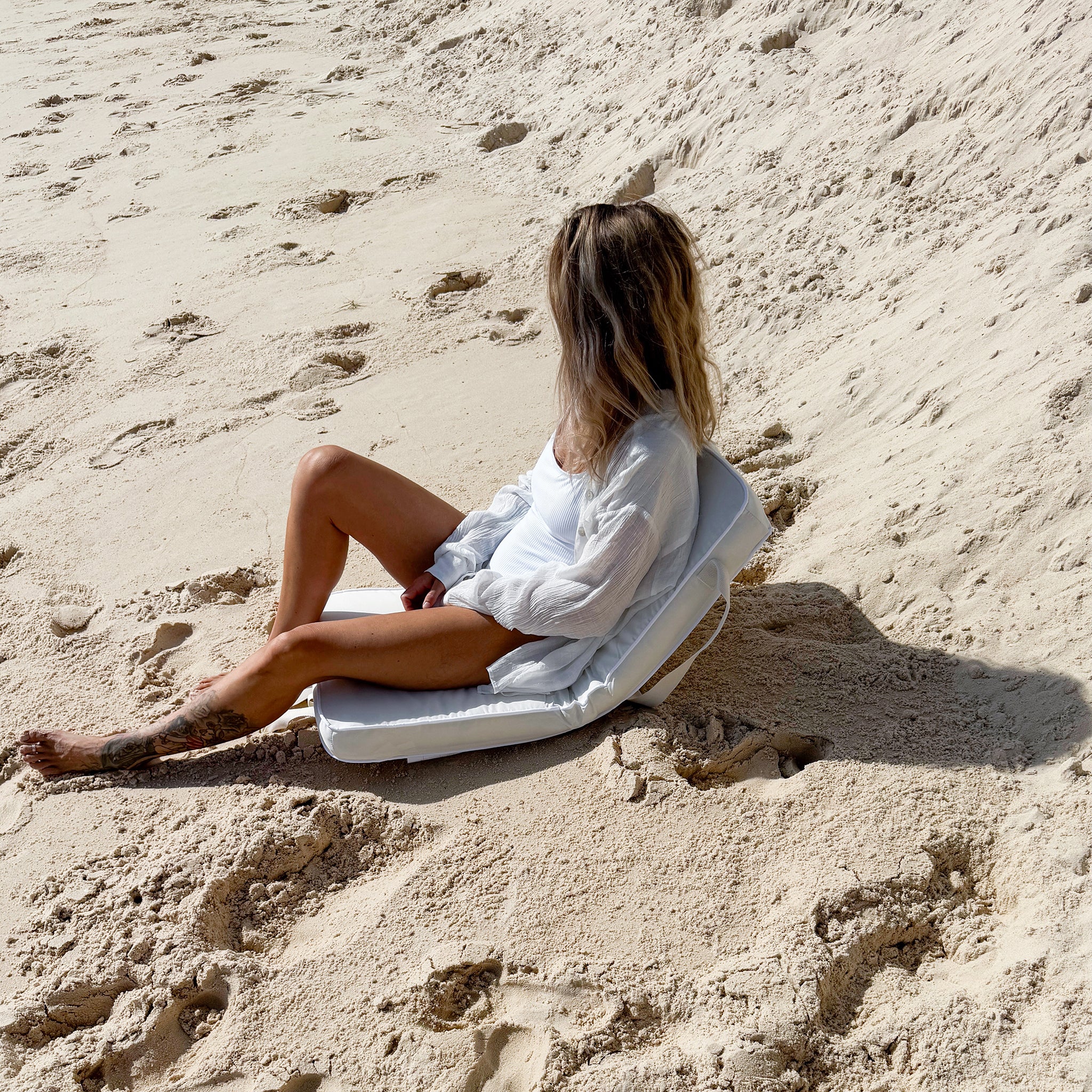 Take Anywhere Folding Chair Casa Cream