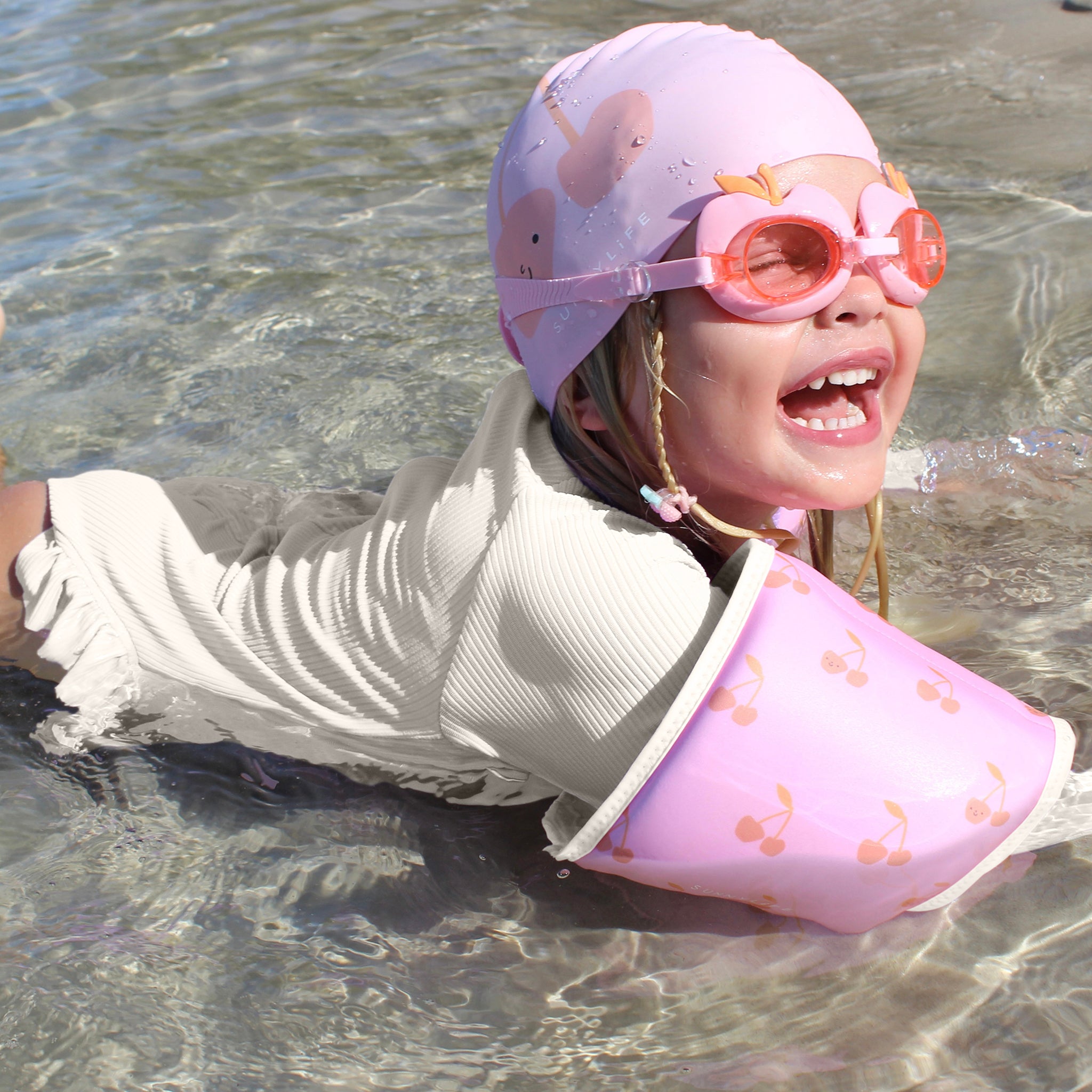 Kids Floaties Cotton Candy Cherry